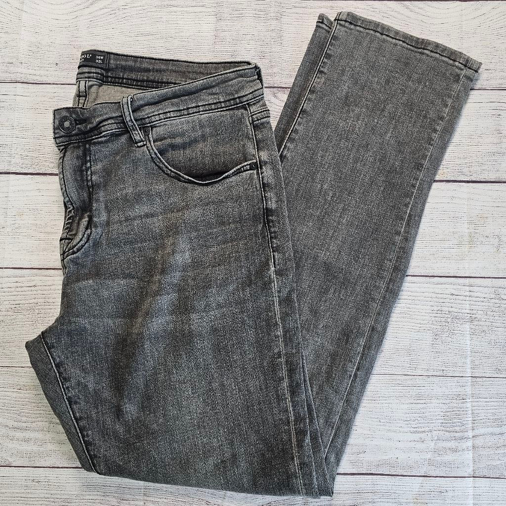 Liverpool 36x33 straight leg black denim jeans